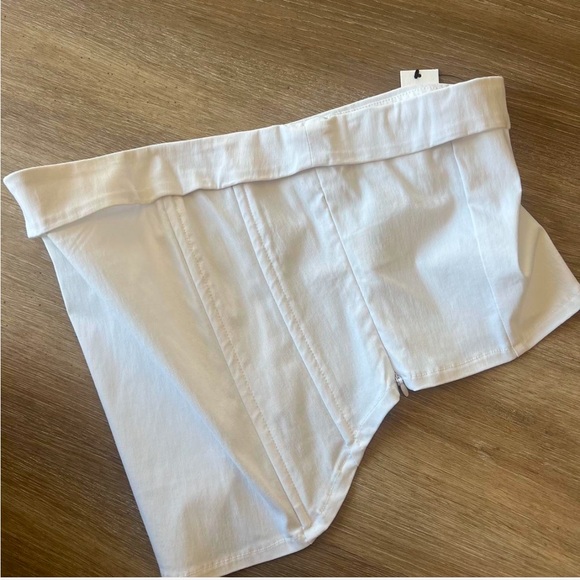 Glassons White strapless corset top - Picture 4 of 5